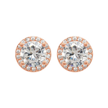 Load image into Gallery viewer, Gratia Rose Gold Earrings
